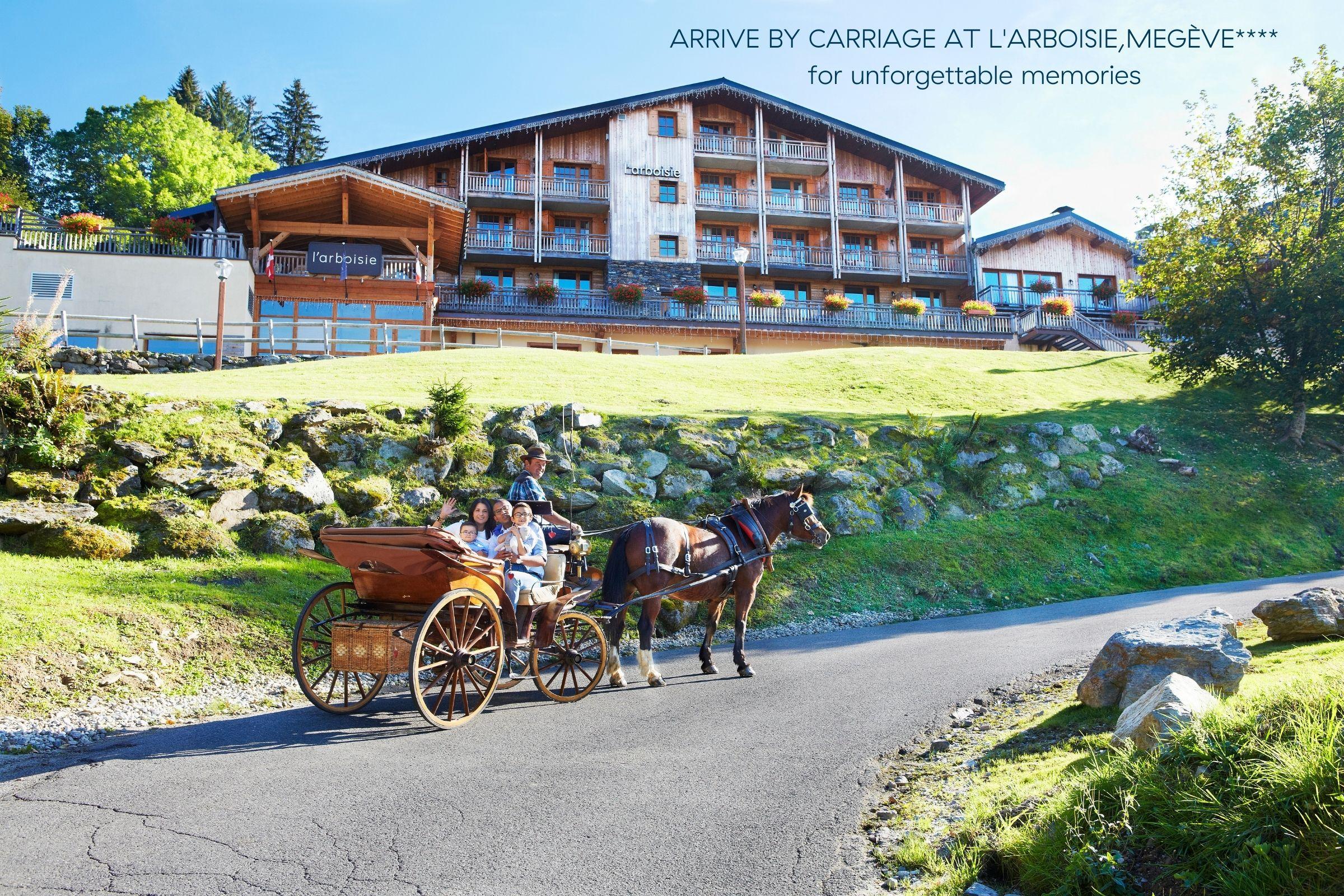 Hotel L'Arboisie Megève Exteriör bild